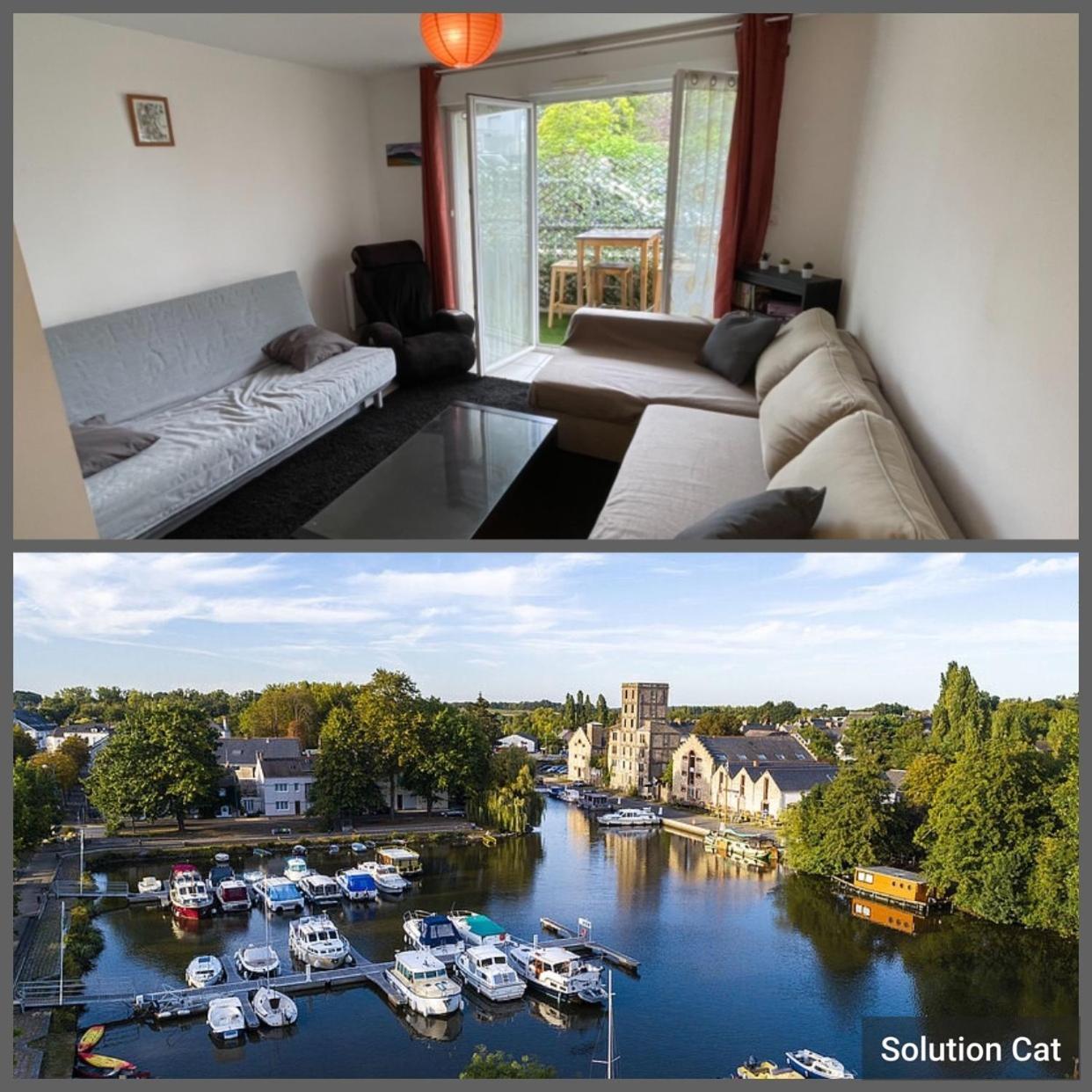 Nort Sur Erdre Centre Lägenhet Exteriör bild